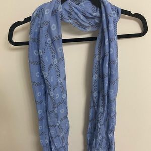 Lands End gauze Chase scarf